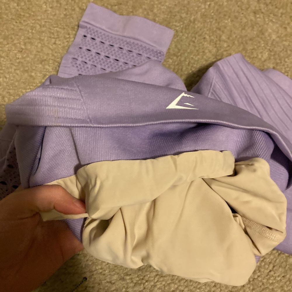 Gymshark Energy+Seamless Light Plum Leggings